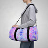 Pareidolia Cloud City Lavender Duffle Bag