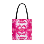 Pareidolia XOX Western Pink Tote Bag