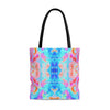 Pareidolia Neon Cloud City Tote Bag