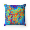 Meraki Rainbow Heart Square Pillow - Fridge Art Boutique