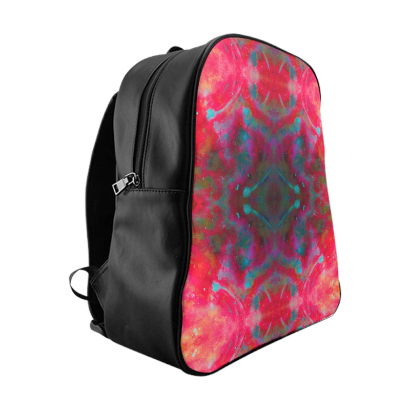 Two Wishes Red Planet Cosmos School Backpack