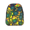 Stained Glass Frogs Sun School Backpack - Fridge Art Boutique