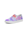 Pareidolia XOX Lavender Women's Slip-On Canvas Shoe