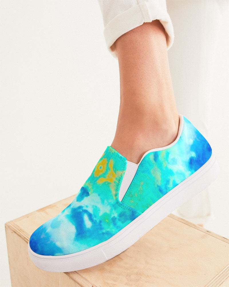 Pareidolia XOX Electric Women's Slip-On Canvas Shoe