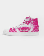 Pareidolia XOX Western Pink Women's Hightop Canvas Shoe