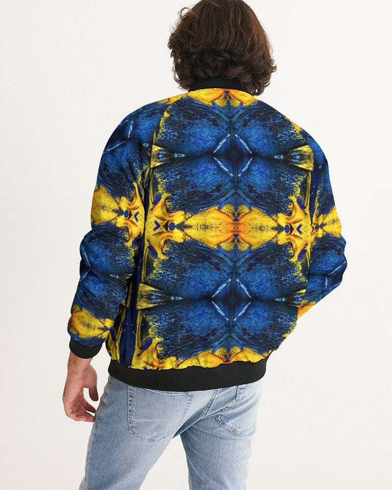 Golden Klecks Style Men's Bomber Jacket