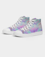 Pareidolia XOX Lilac Women's Hightop Canvas Shoe