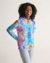 Pareidolia Neon Cloud City Women's Hoodie