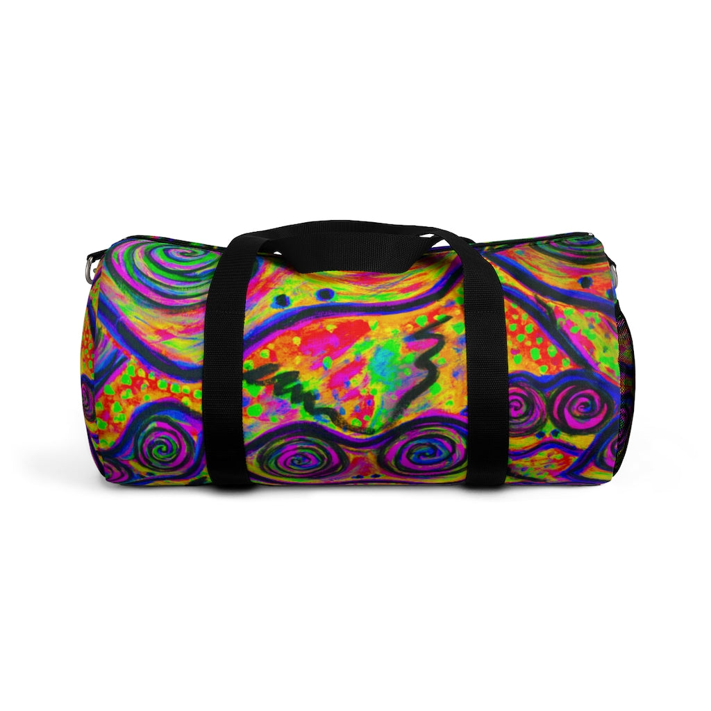 Happy Frogs Neon Duffle Bag - Fridge Art Boutique