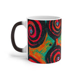 Confetti Frogs Southwest Color Changing Mug