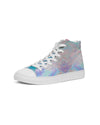 Pareidolia Cloud City Pastel Sky Men's Hightop Canvas Shoe