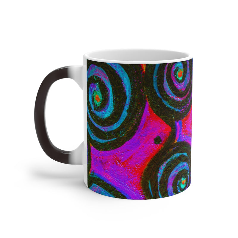 Confetti Frogs Color Changing Mug