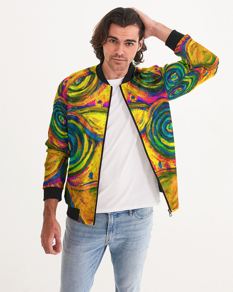 Hypnotic Frogs Sun Men's Bomber Jacket