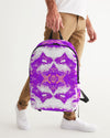 Pareidolia XOX Western Purple Large Backpack