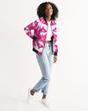 Pareidolia XOX Western Pink Women's Bomber Jacket