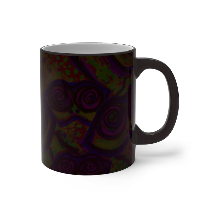Happy Frogs Neon Color Changing Mug