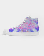 Pareidolia Cloud City Lavender Women's Hightop Canvas Shoe