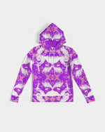 Pareidolia XOX Western Purple Women's Hoodie