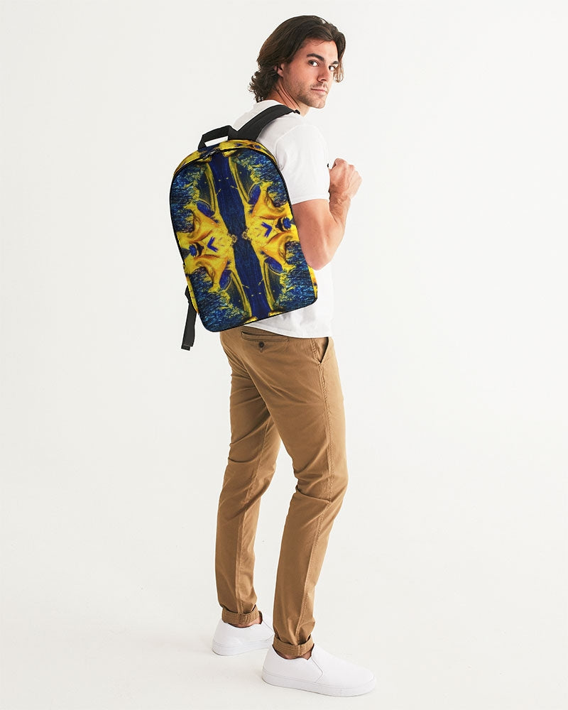 Golden Klecks Large Backpack
