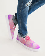 Pareidolia XOX Cotton Candy Men's Slip-On Canvas Shoe