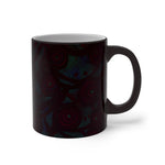 Stained Glass Frogs Cool Color Changing Mug