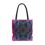 Two Wishes Pink Starburst Cosmos Tote Bag