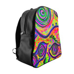 Big Happy Frogs Neon School Backpack - Fridge Art Boutique