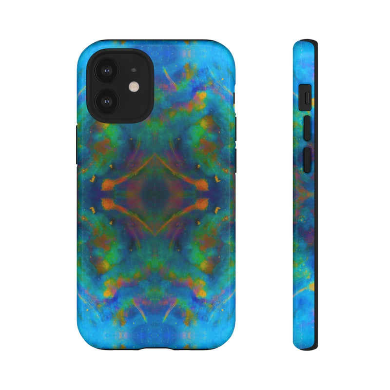 Two Wishes Green Nebula Cosmos Tough Cases