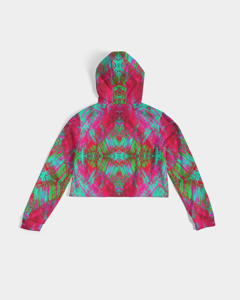 Good Vibes 409 Women's Cropped Hoodie