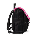 Pareidolia XOX Western Pink Casual Shoulder Backpack