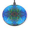 Two Wishes Green Nebula Cosmos Wireless Charger