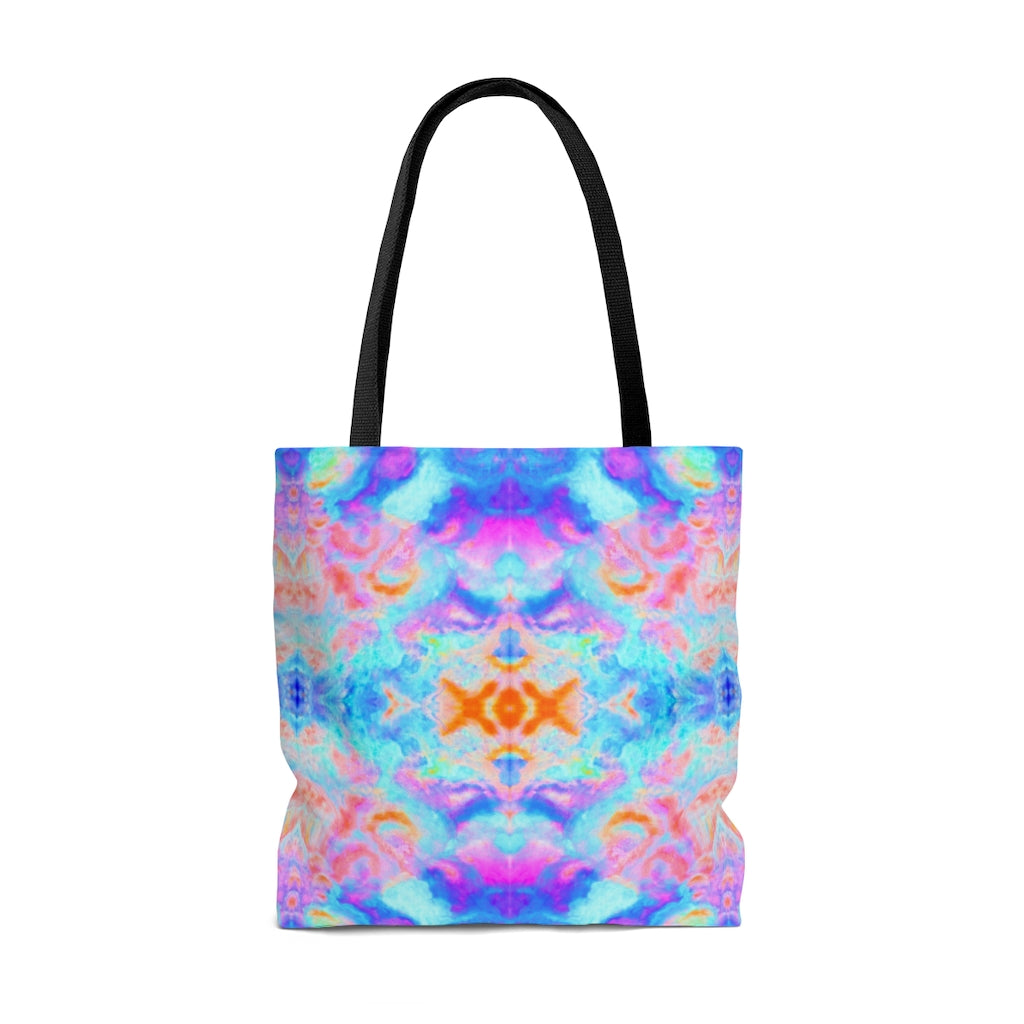 Pareidolia XOX Neon Tote Bag