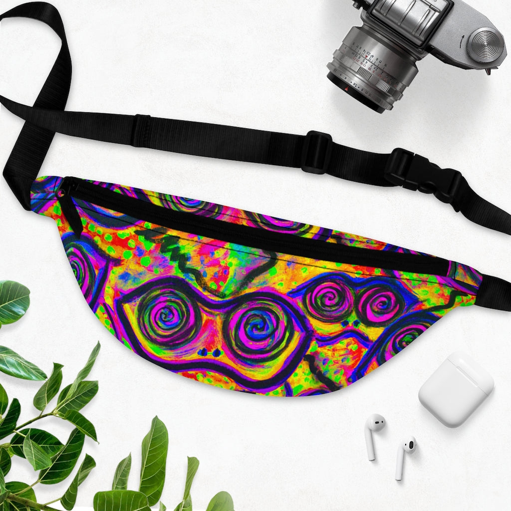 Happy Frogs Neon Fanny Pack