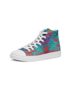 Good Vibes Fire And Ice Women's Hightop Canvas Shoe