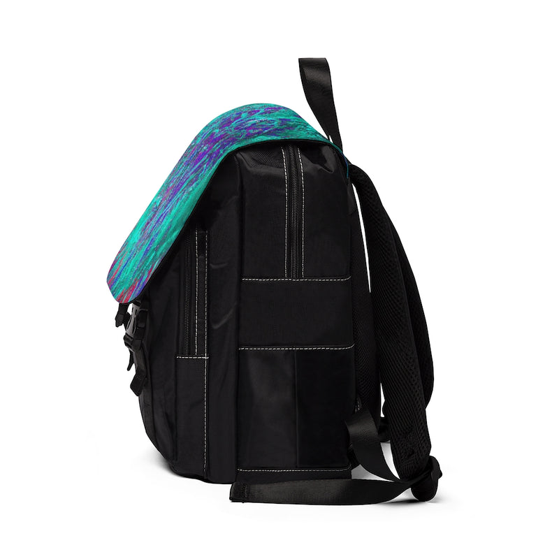 Meraki Ocean Heart Casual Shoulder Backpack - Fridge Art Boutique