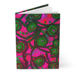 Stained Glass Frogs Pink Journal Matte