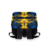 Golden Klecks Moths Casual Shoulder Backpack - Fridge Art Boutique
