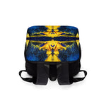 Golden Klecks Moths Casual Shoulder Backpack - Fridge Art Boutique
