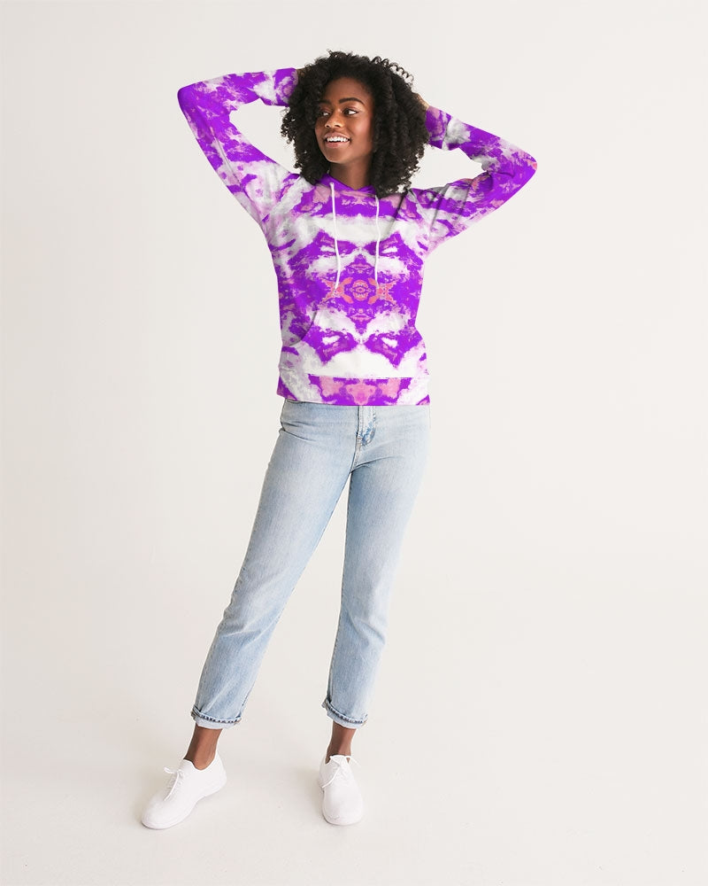 Pareidolia XOX Western Purple Women's Hoodie