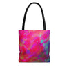 Two Wishes Pink Starburst Tote Bag