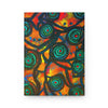 Stained Glass Frogs Sunset Journal Matte