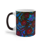 Stained Glass Frogs Color Changing Mug