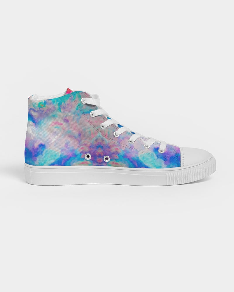 Pareidolia Cloud City Razzle Men's Hightop Canvas Shoe