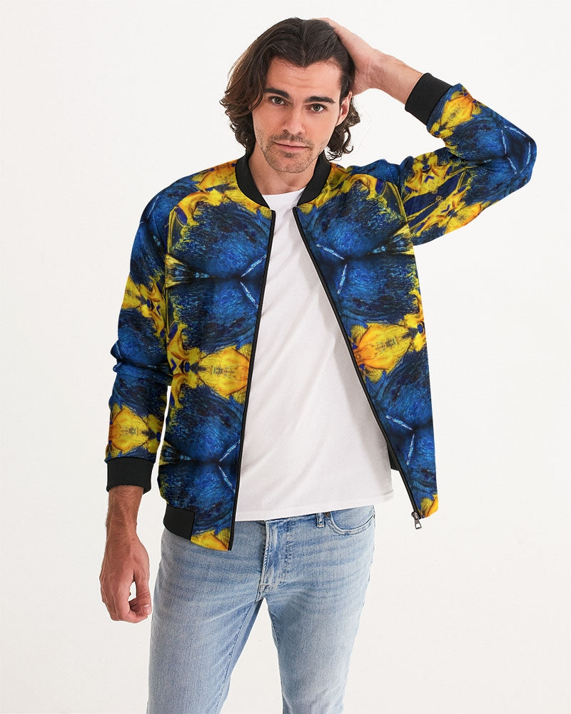 Golden Klecks Style Men's Bomber Jacket