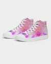 Pareidolia Cloud City Cotton Candy Men's Hightop Canvas Shoe