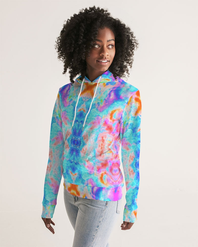 Pareidolia Neon Cloud City Women's Hoodie