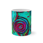 Hypnotic Frogs Cool Color Changing Mug