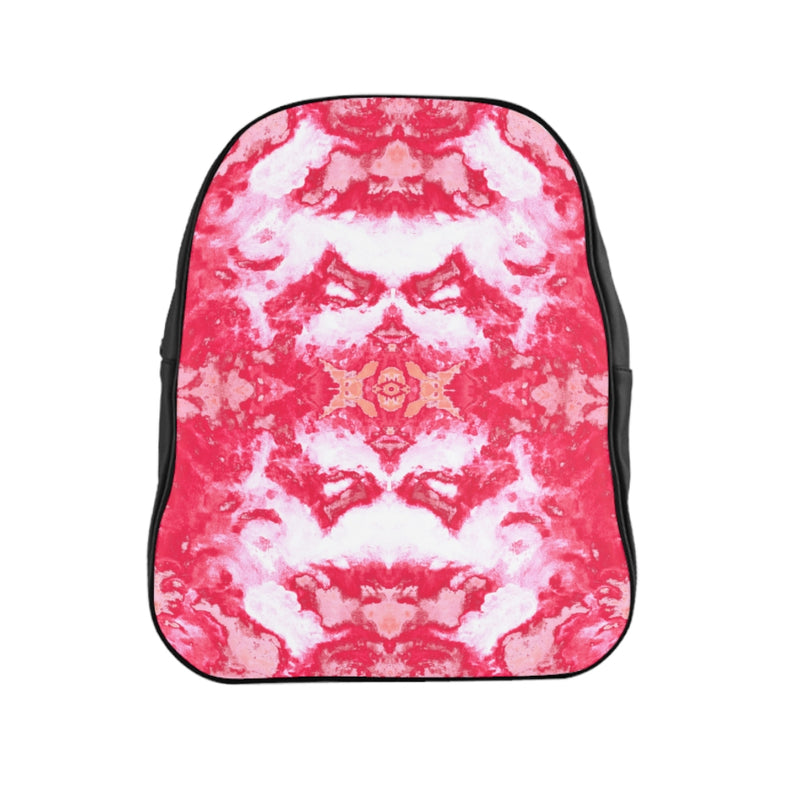 Pareidolia XOX Western Red School Backpack