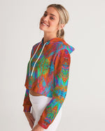 Good Vibes Low Tides Women's Cropped Hoodie