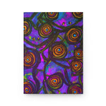 Stained Glass Frogs Purple Journal Matte